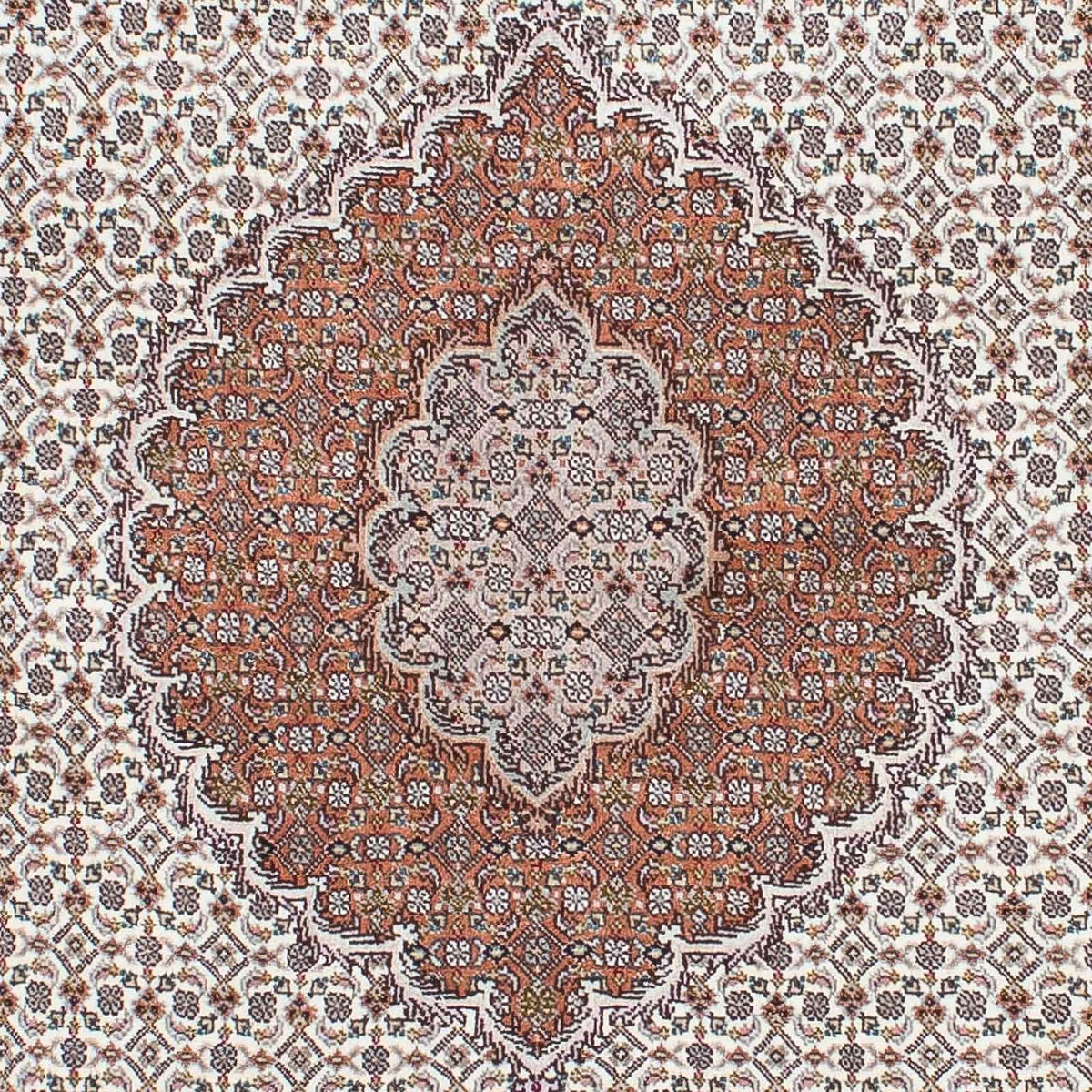 Perzisch tapijt - Tabriz - 184 x 123 cm - beige
