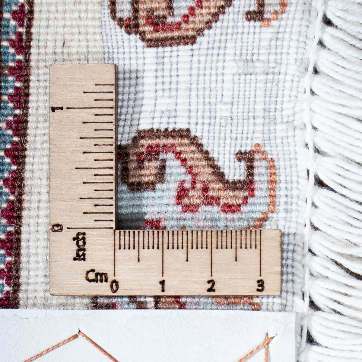 Perzisch tapijt - Tabriz - 184 x 123 cm - beige