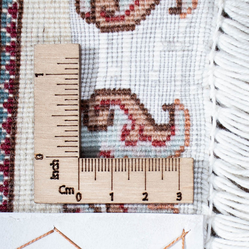 Perzisch tapijt - Tabriz - 184 x 123 cm - beige