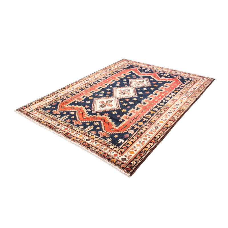 Perzisch Tapijt - Nomadisch - 207 x 158 cm - donkerblauw