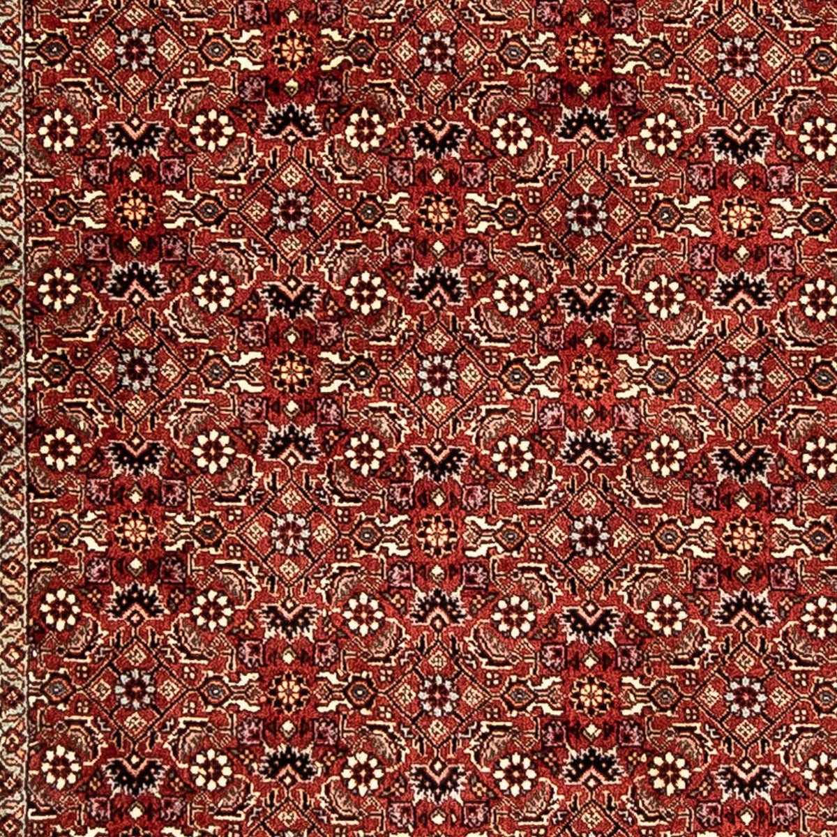 Loper Perzisch tapijt - Bijar - 296 x 81 cm - donkerrood