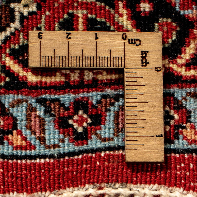 Loper Perzisch tapijt - Bijar - 296 x 81 cm - donkerrood