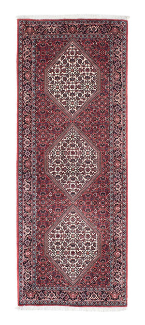 Loper Perzisch tapijt - Bijar - 191 x 73 cm - licht rood