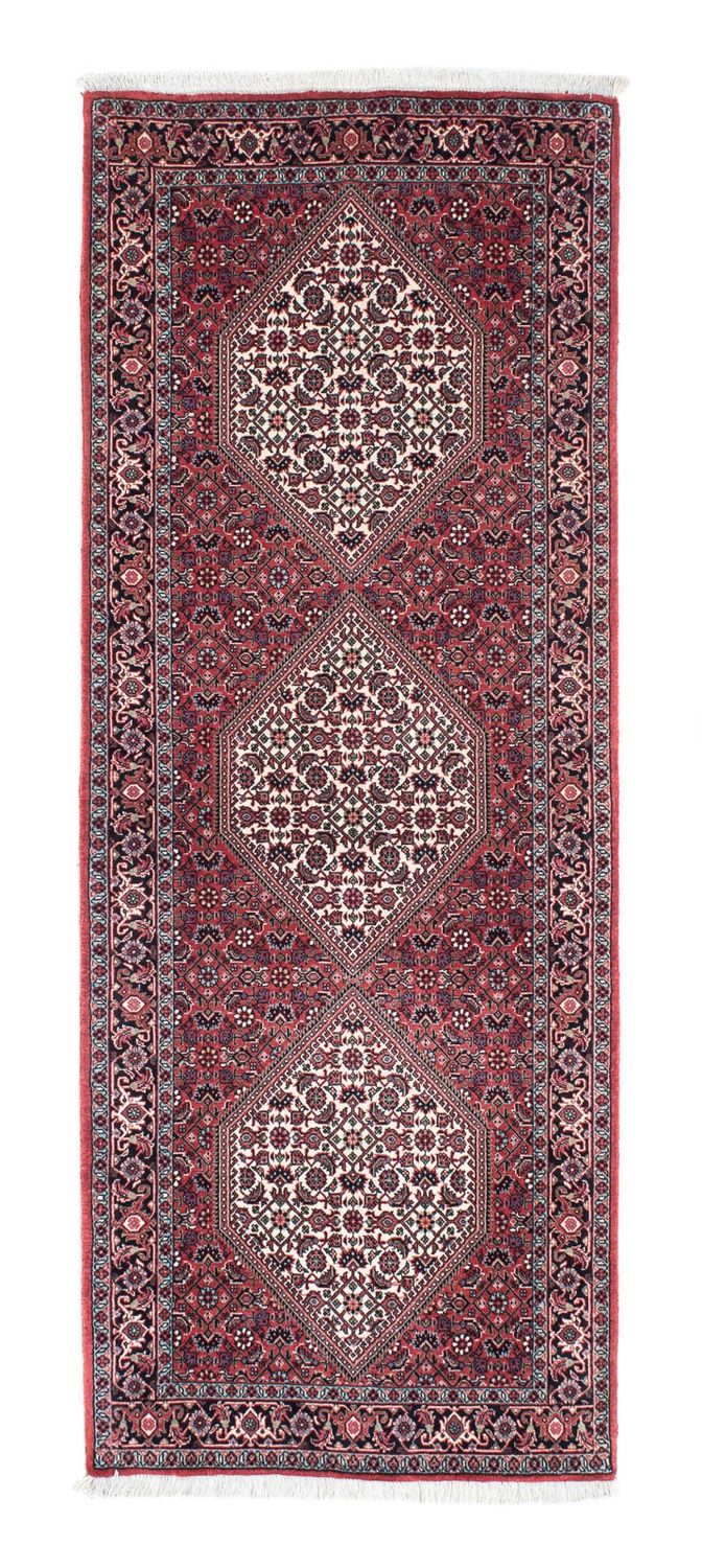 Loper Perzisch tapijt - Bijar - 191 x 73 cm - licht rood