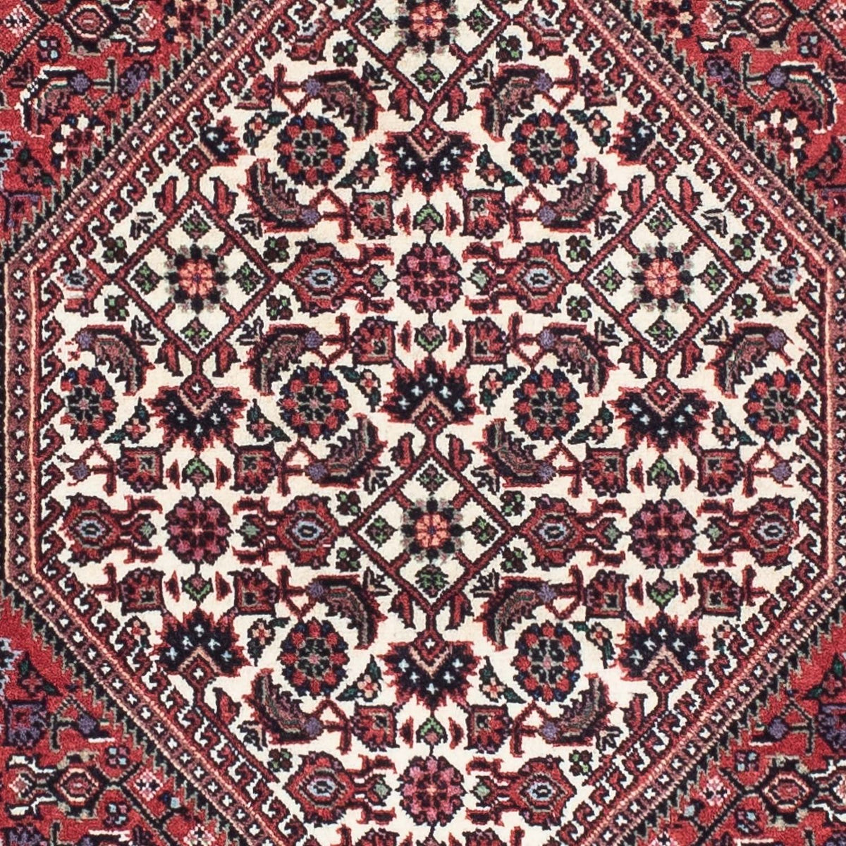 Loper Perzisch tapijt - Bijar - 191 x 73 cm - licht rood