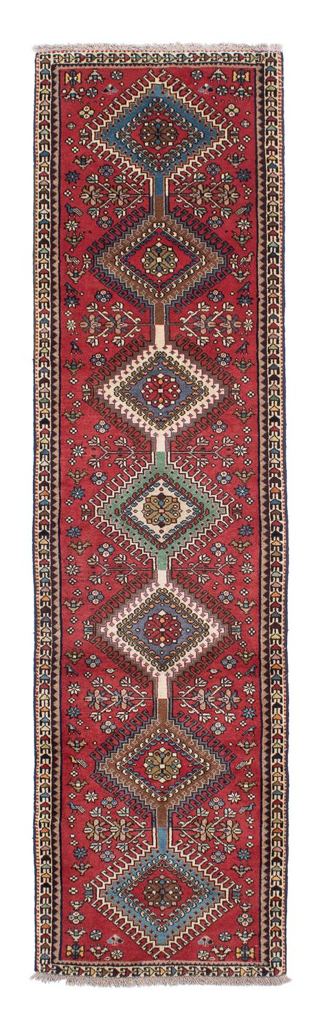 Loper Perzisch Tapijt - Nomadisch - 281 x 75 cm - rood