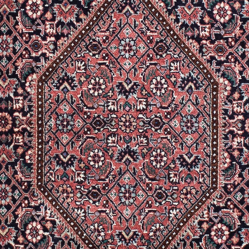 Loper Perzisch tapijt - Bijar - 202 x 75 cm - donkerblauw