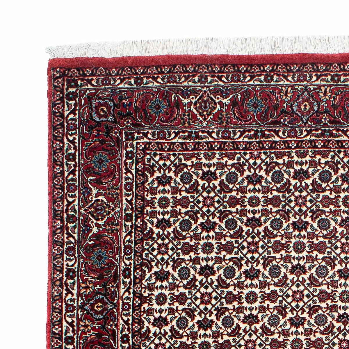 Loper Perzisch tapijt - Bijar - 189 x 82 cm - beige