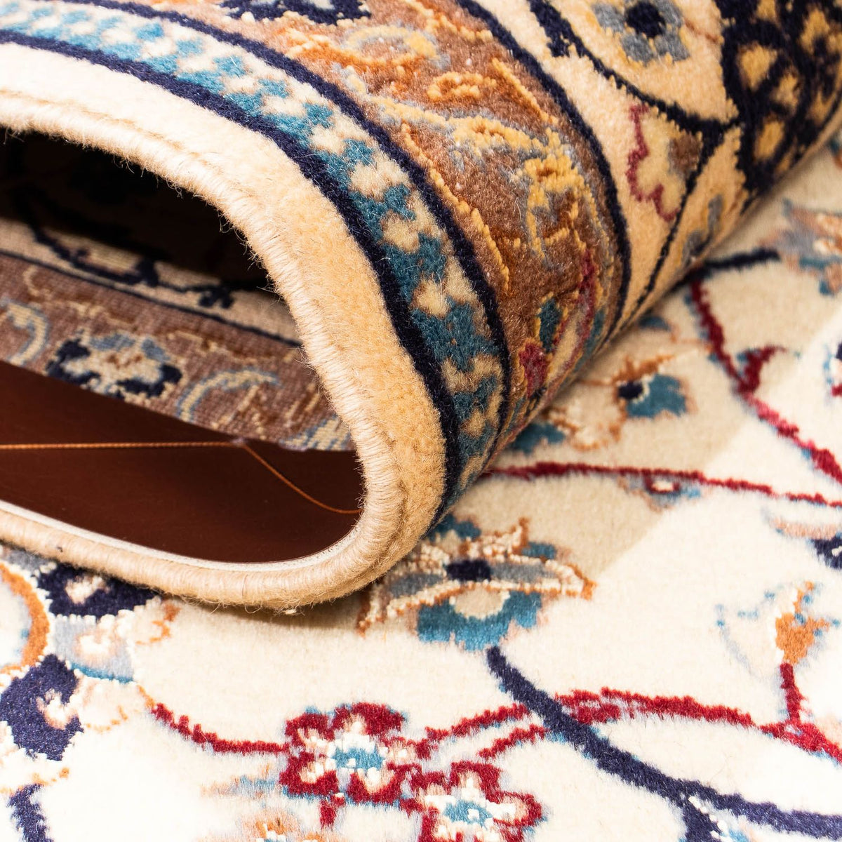 Perzisch tapijt - Nain - Premium - 213 x 148 cm - beige