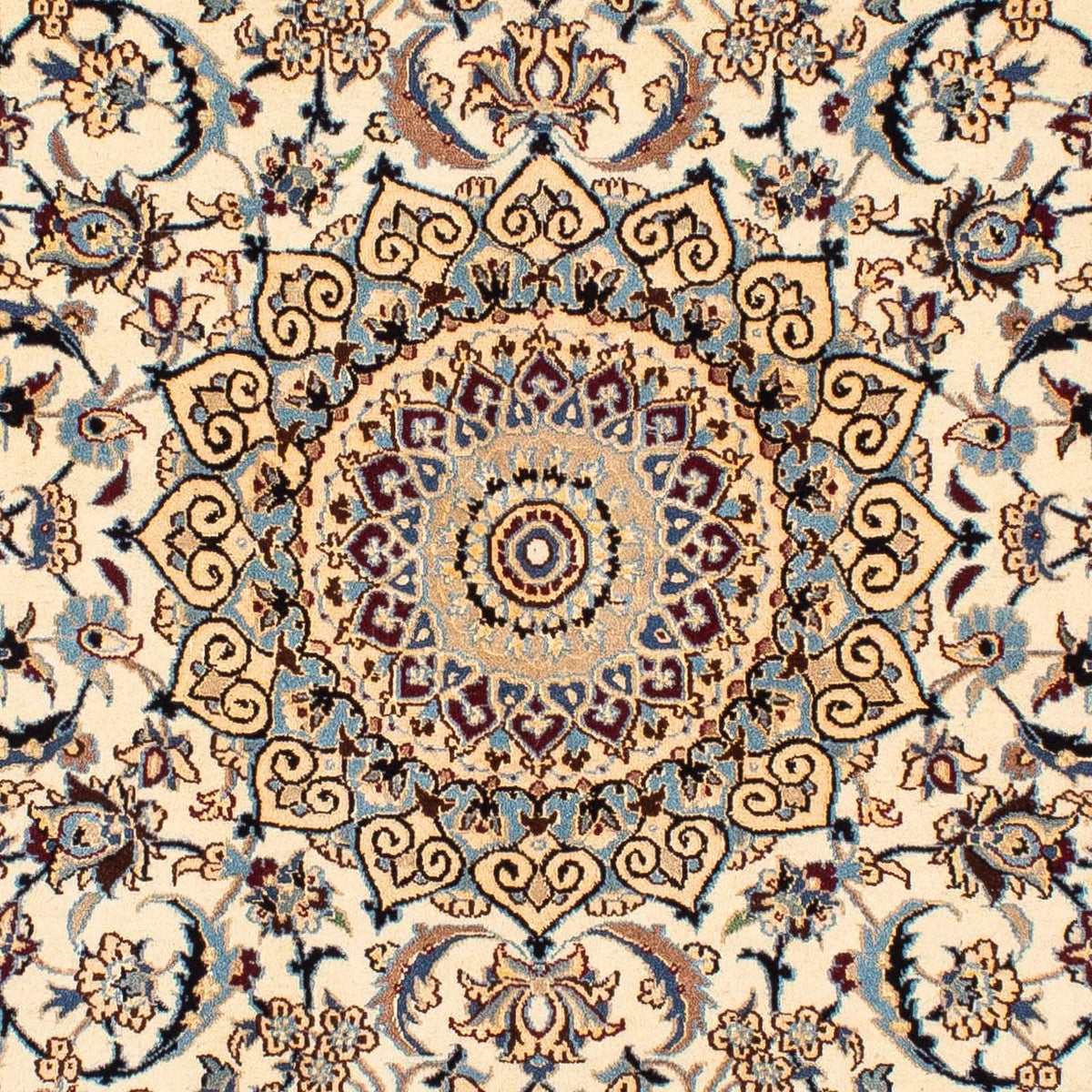 Perzisch tapijt - Nain - Premium - 186 x 132 cm - beige