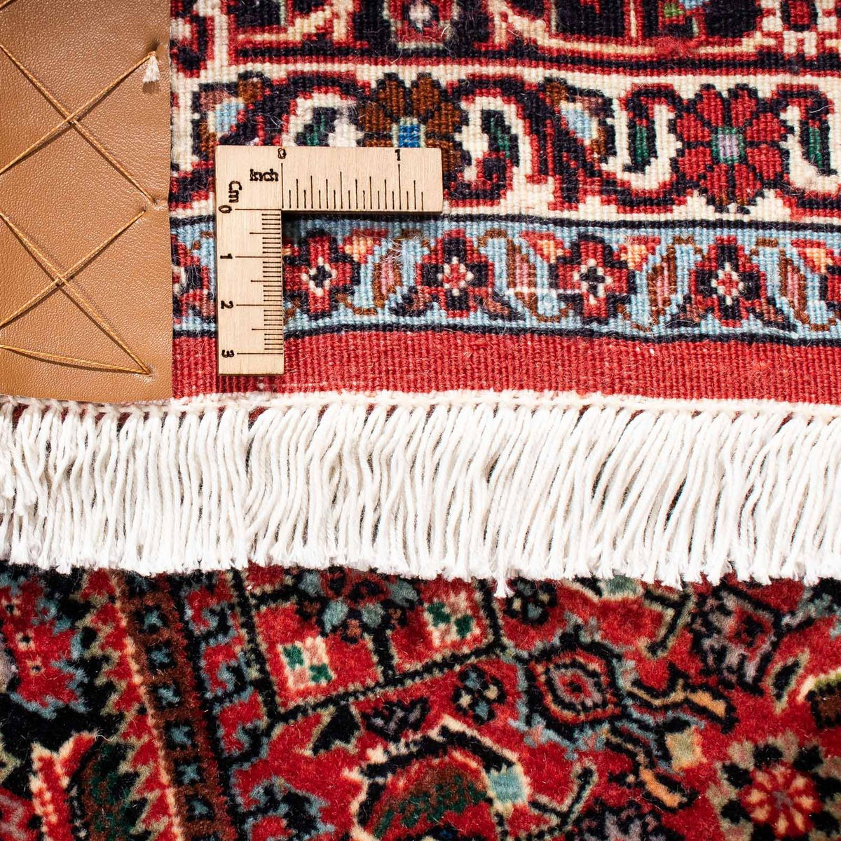 Perzisch tapijt - Bijar - 233 x 169 cm - donkerrood