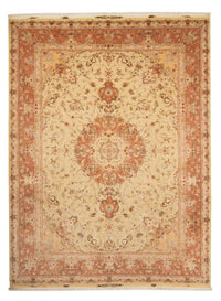 Perzisch tapijt - Tabriz - Royal - 400 x 303 cm - lichtbruin