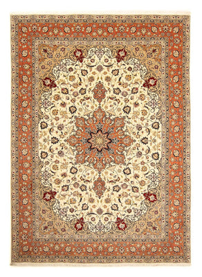 Perzisch tapijt - Tabriz - Royal - 345 x 253 cm - beige