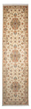 Loper Perzisch tapijt - Tabriz - Royal - 330 x 86 cm - beige