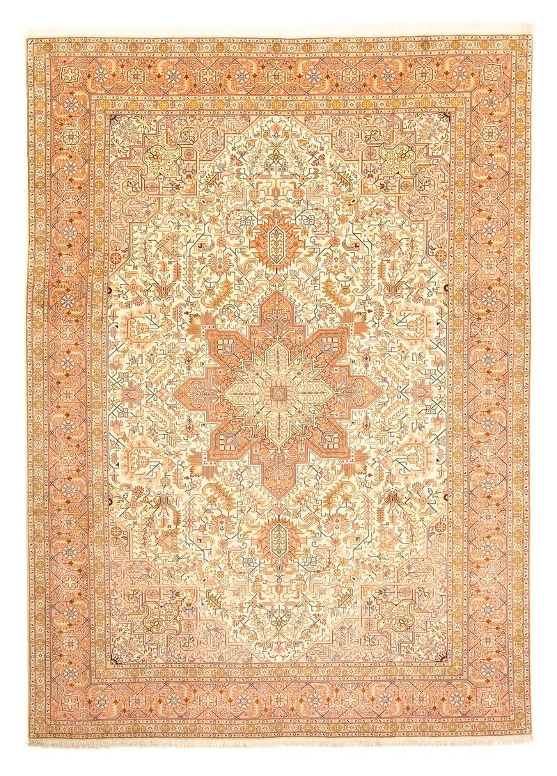 Perzisch tapijt - Tabriz - Royal - 346 x 249 cm - beige