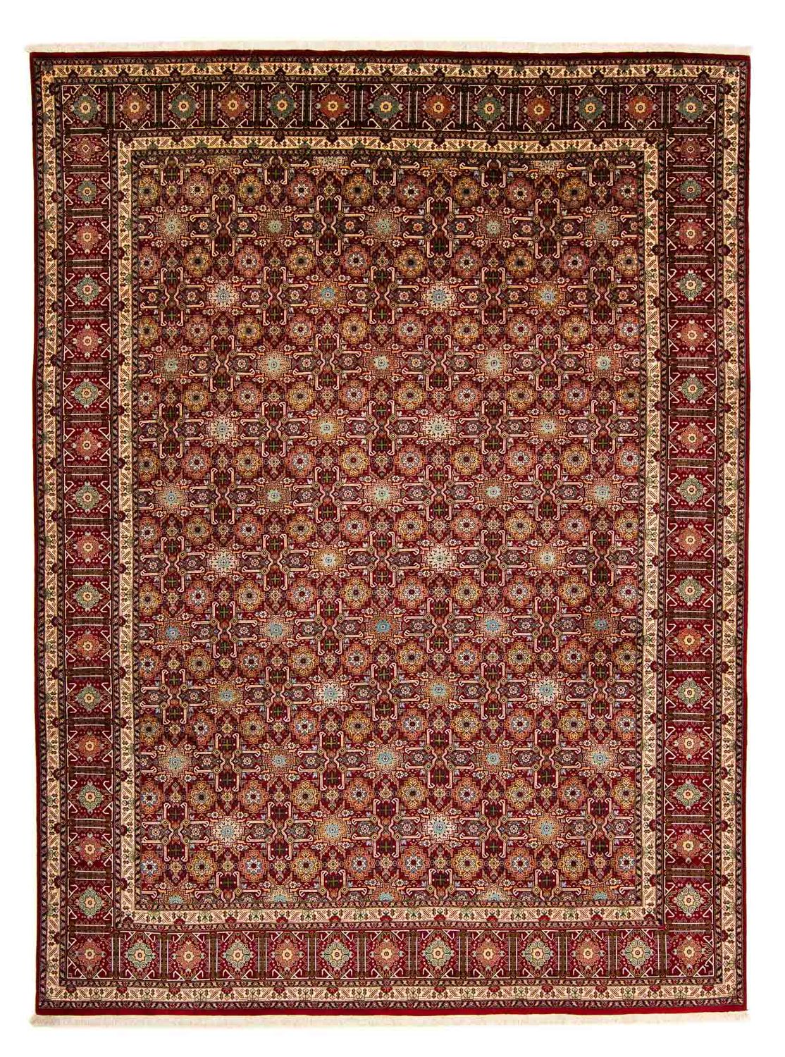 Perzisch tapijt - Tabriz - Royal - 404 x 300 cm - donkerrood