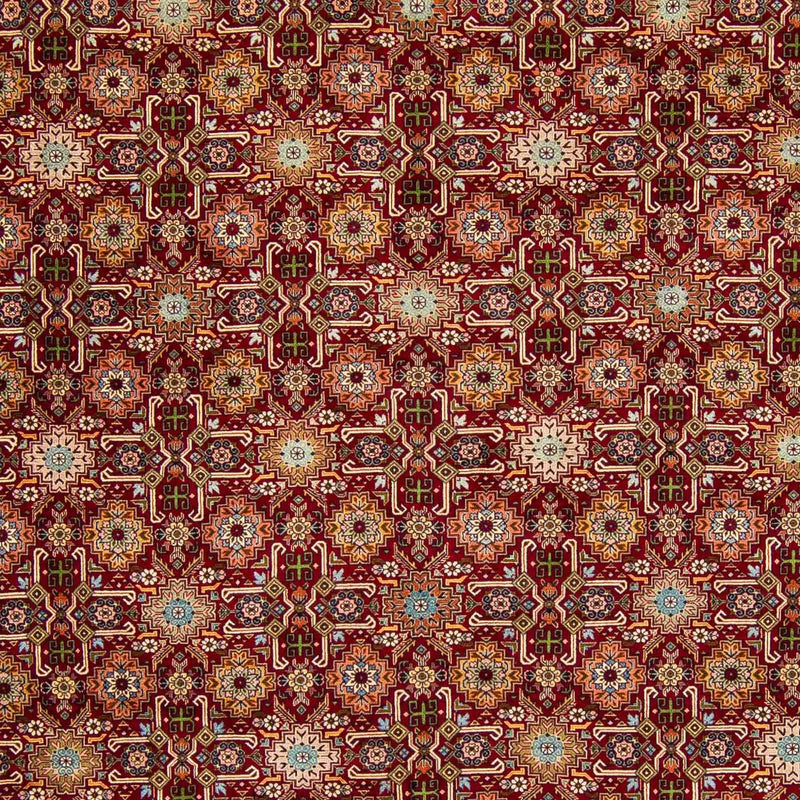 Perzisch tapijt - Tabriz - Royal - 404 x 300 cm - donkerrood