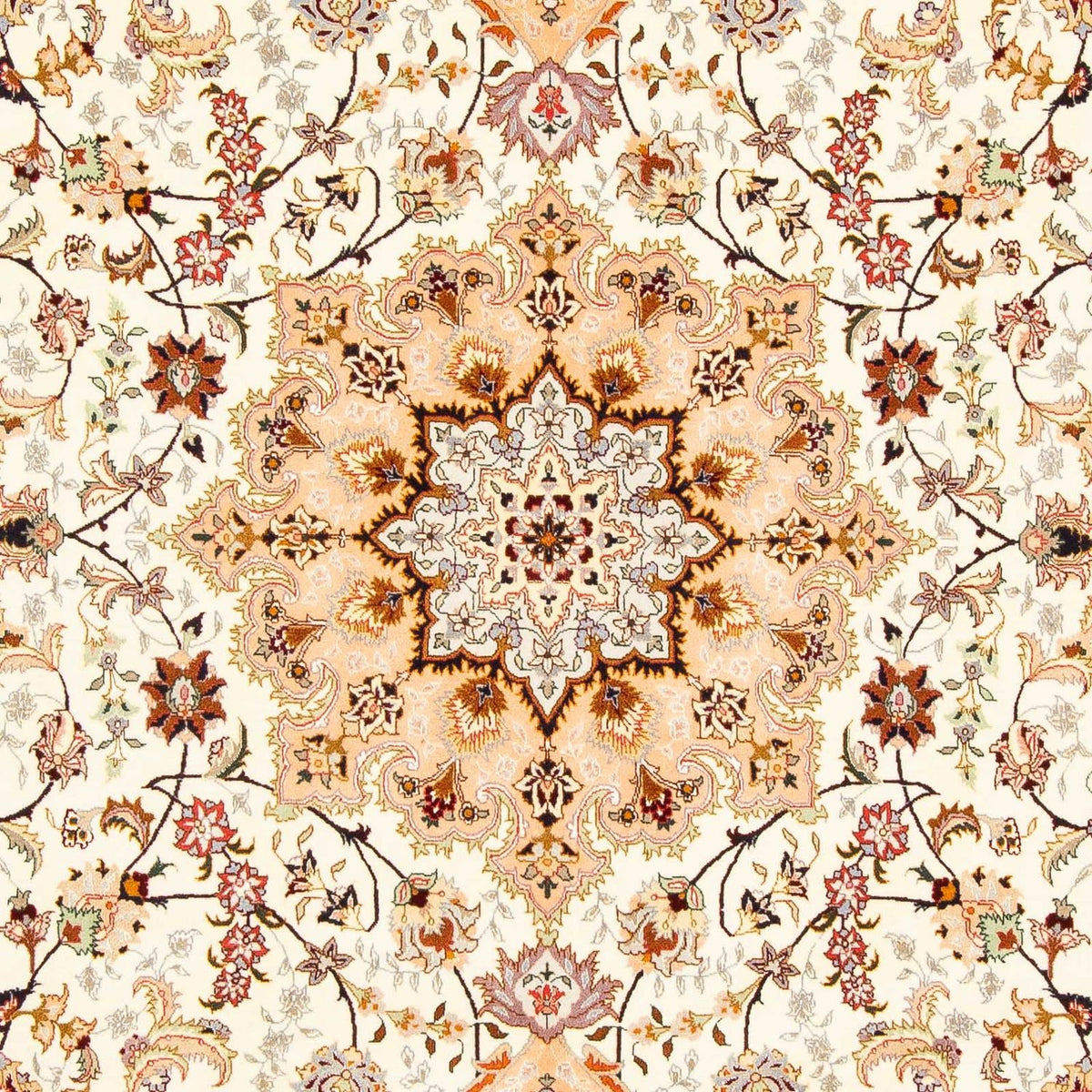 Perzisch tapijt - Tabriz - Royal - 292 x 198 cm - beige