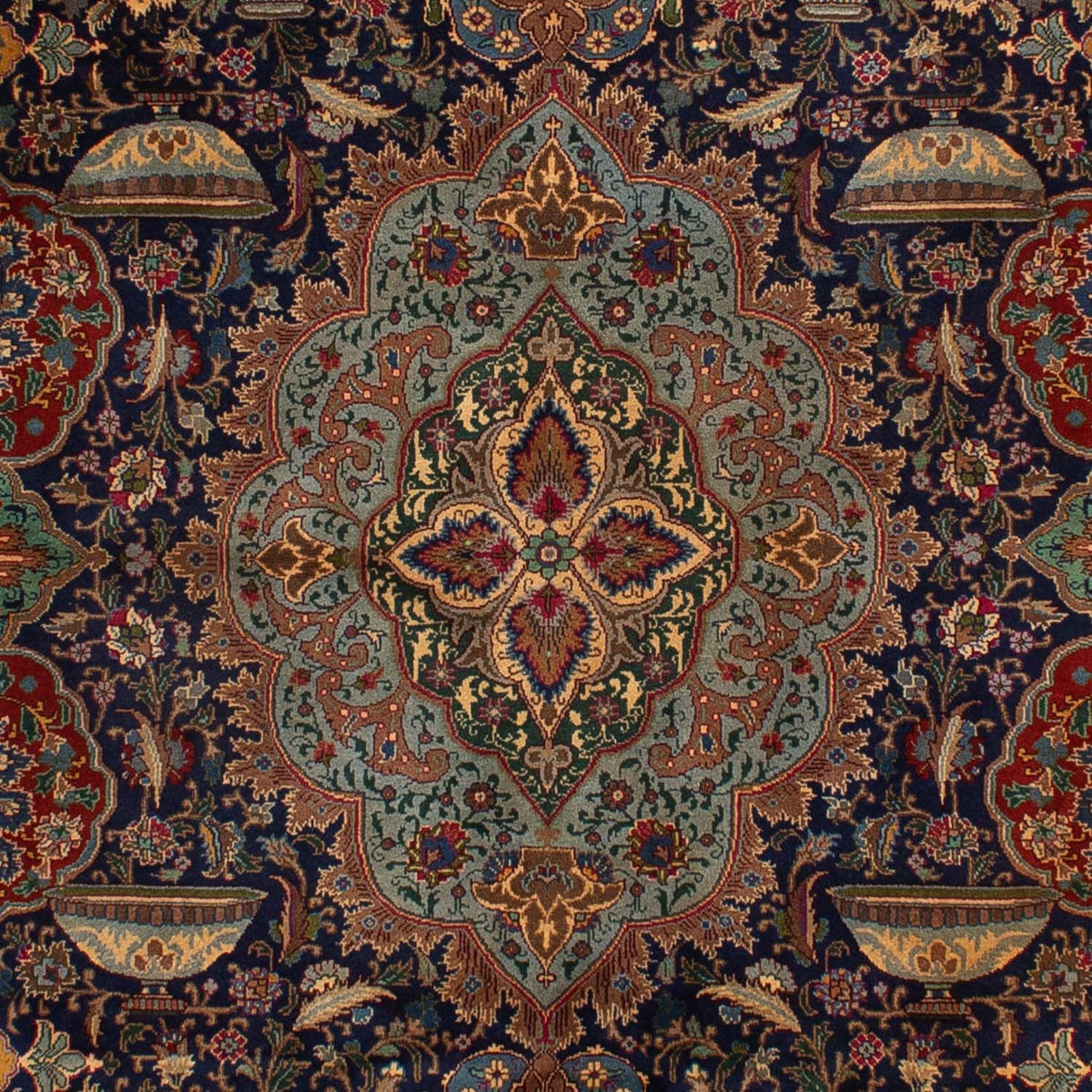 Perzisch tapijt - Klassiek - 288 x 200 cm - donkerblauw