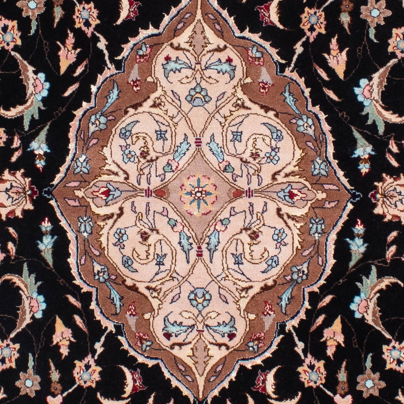 Perzisch tapijt - Tabriz - Royal - 201 x 155 cm - donkerblauw