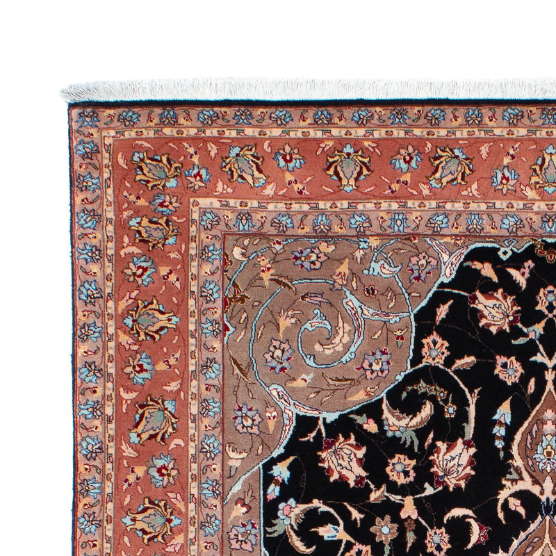 Perzisch tapijt - Tabriz - Royal - 201 x 155 cm - donkerblauw