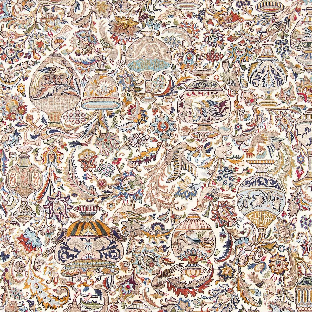 Perzisch tapijt - Klassiek - 396 x 298 cm - beige