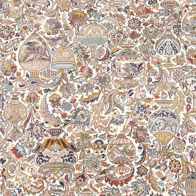 Perzisch tapijt - Klassiek - 396 x 298 cm - beige