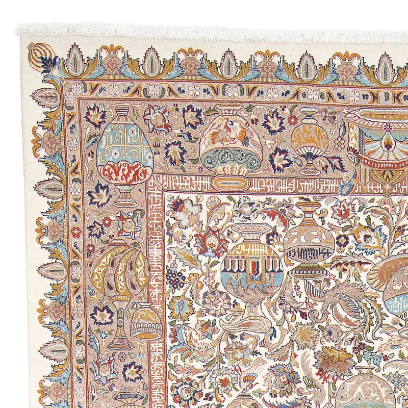 Perzisch tapijt - Klassiek - 396 x 298 cm - beige