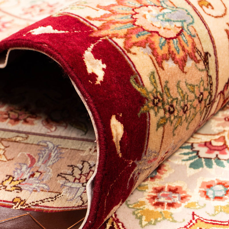 Perzisch tapijt - Tabriz - Royal - 400 x 300 cm - donkerrood