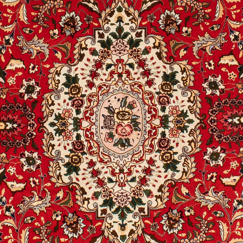 Perzisch tapijt - Tabriz - Royal ovaal  - 195 x 130 cm - rood