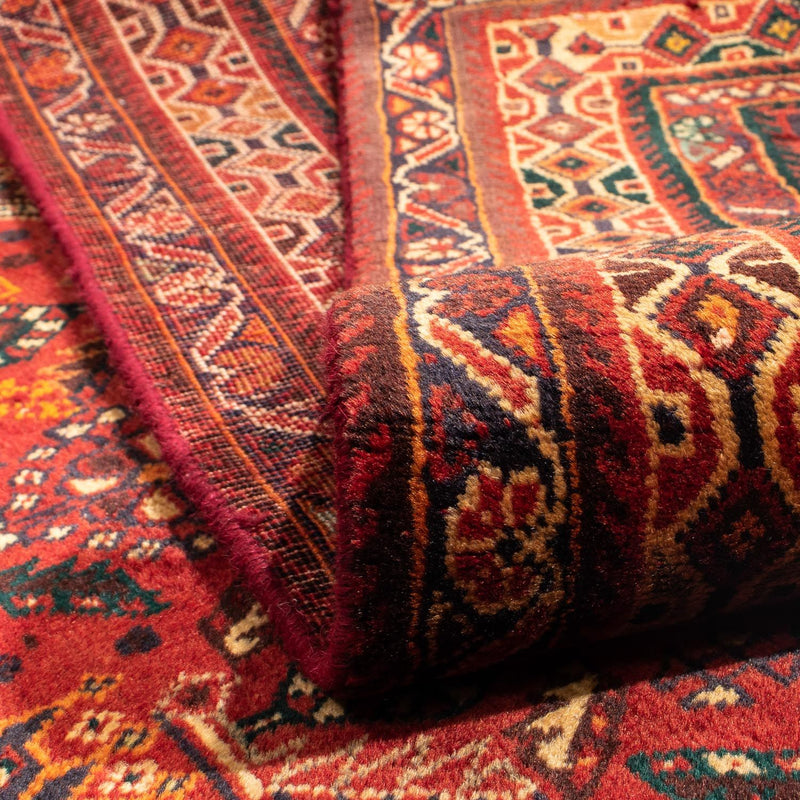 Perzisch Tapijt - Nomadisch - 294 x 190 cm - donkerrood