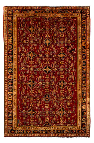 Perzisch Tapijt - Nomadisch - 296 x 190 cm - donkerrood