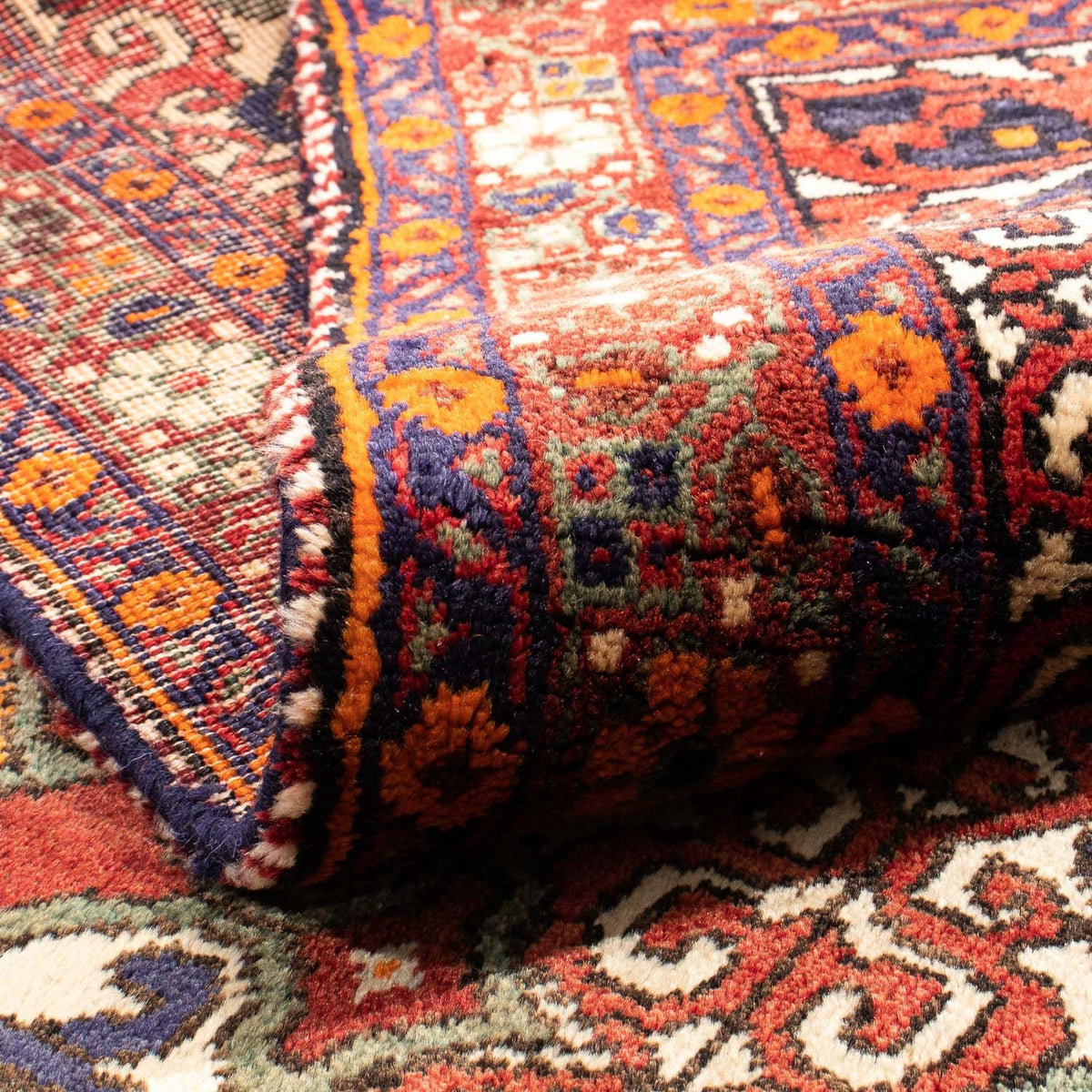 Perzisch Tapijt - Nomadisch - 198 x 150 cm - veelkleurig