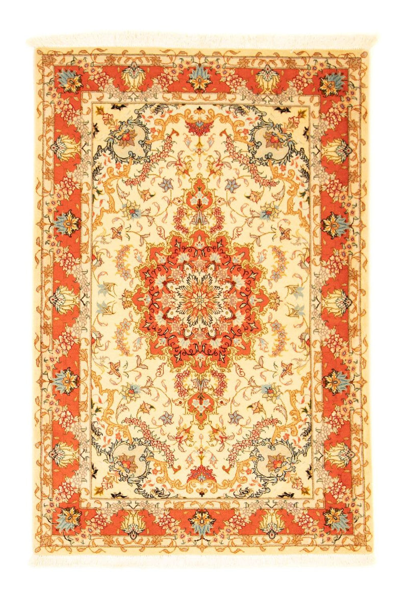 Perzisch tapijt - Tabriz - Royal - 152 x 100 cm - beige