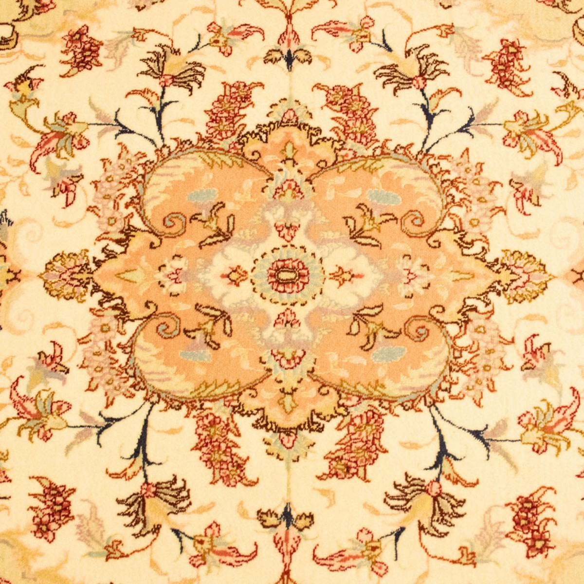 Perzisch tapijt - Tabriz - Royal - 154 x 101 cm - beige