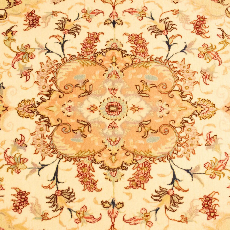 Perzisch tapijt - Tabriz - Royal - 154 x 101 cm - beige