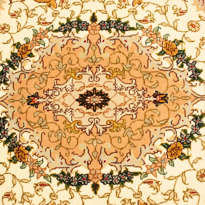 Perzisch tapijt - Tabriz - Royal - 150 x 100 cm - beige
