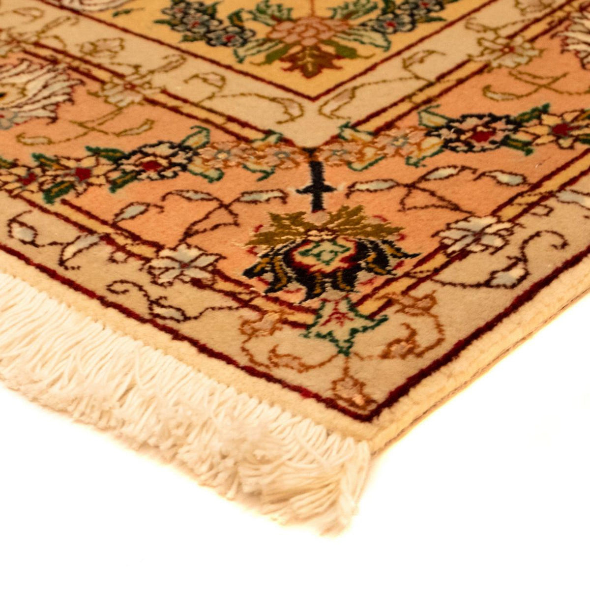 Perzisch tapijt - Tabriz - Royal - 150 x 100 cm - beige