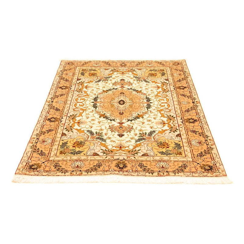Perzisch tapijt - Tabriz - Royal - 150 x 100 cm - beige