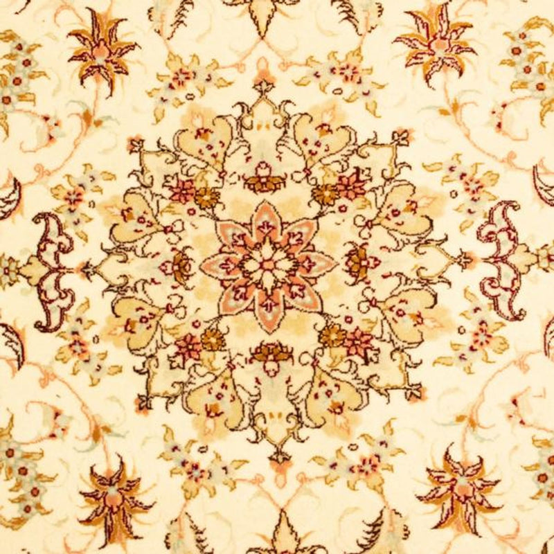 Perzisch tapijt - Tabriz - Royal - 145 x 101 cm - beige
