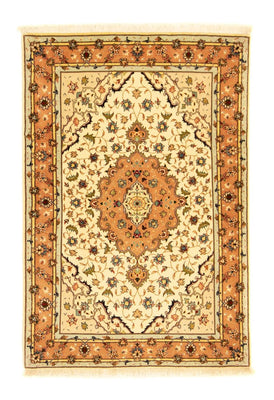 Perzisch tapijt - Tabriz - Royal - 150 x 100 cm - beige