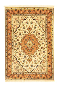 Perzisch tapijt - Tabriz - Royal - 150 x 100 cm - beige