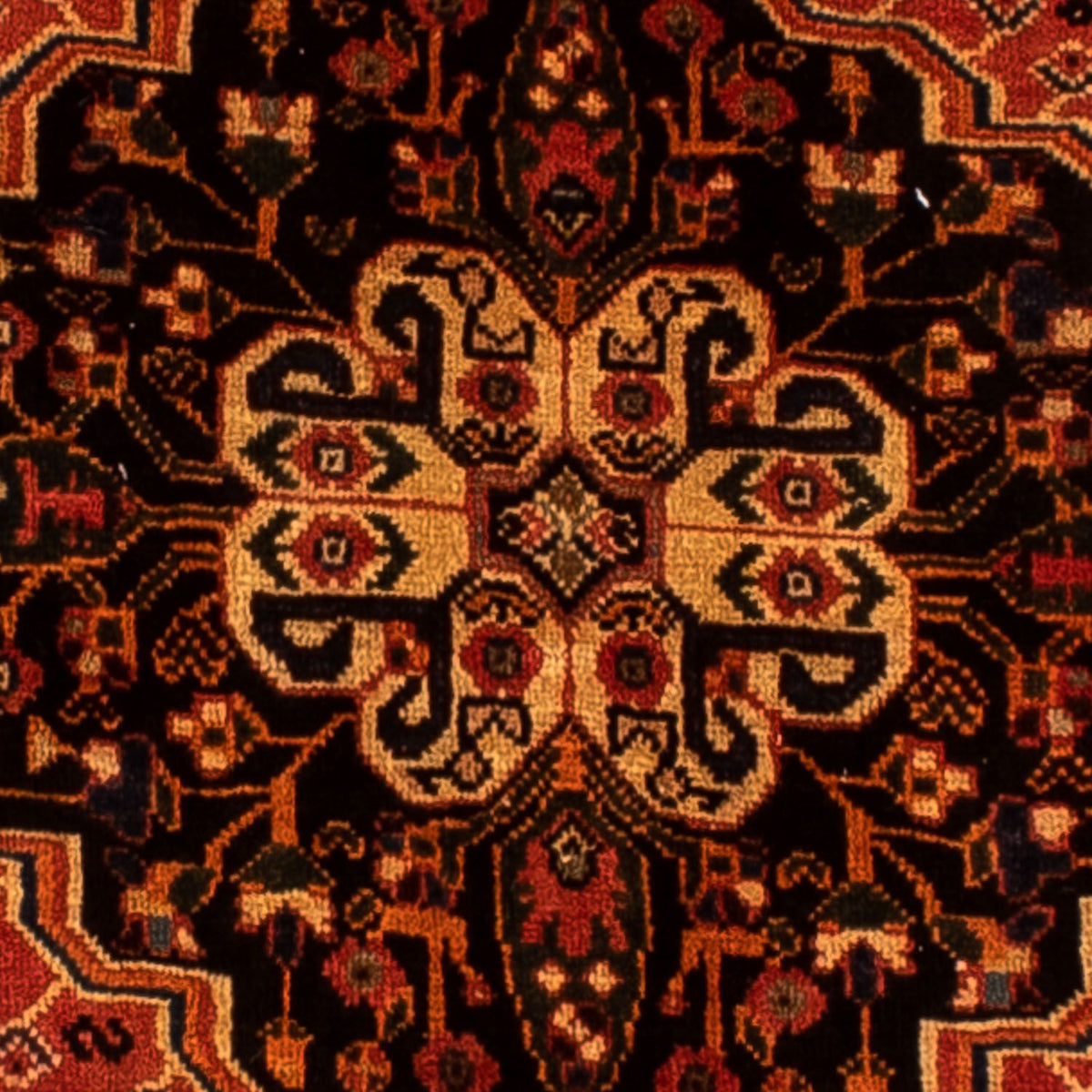 Perzisch Tapijt - Nomadisch - 268 x 205 cm - donkerrood