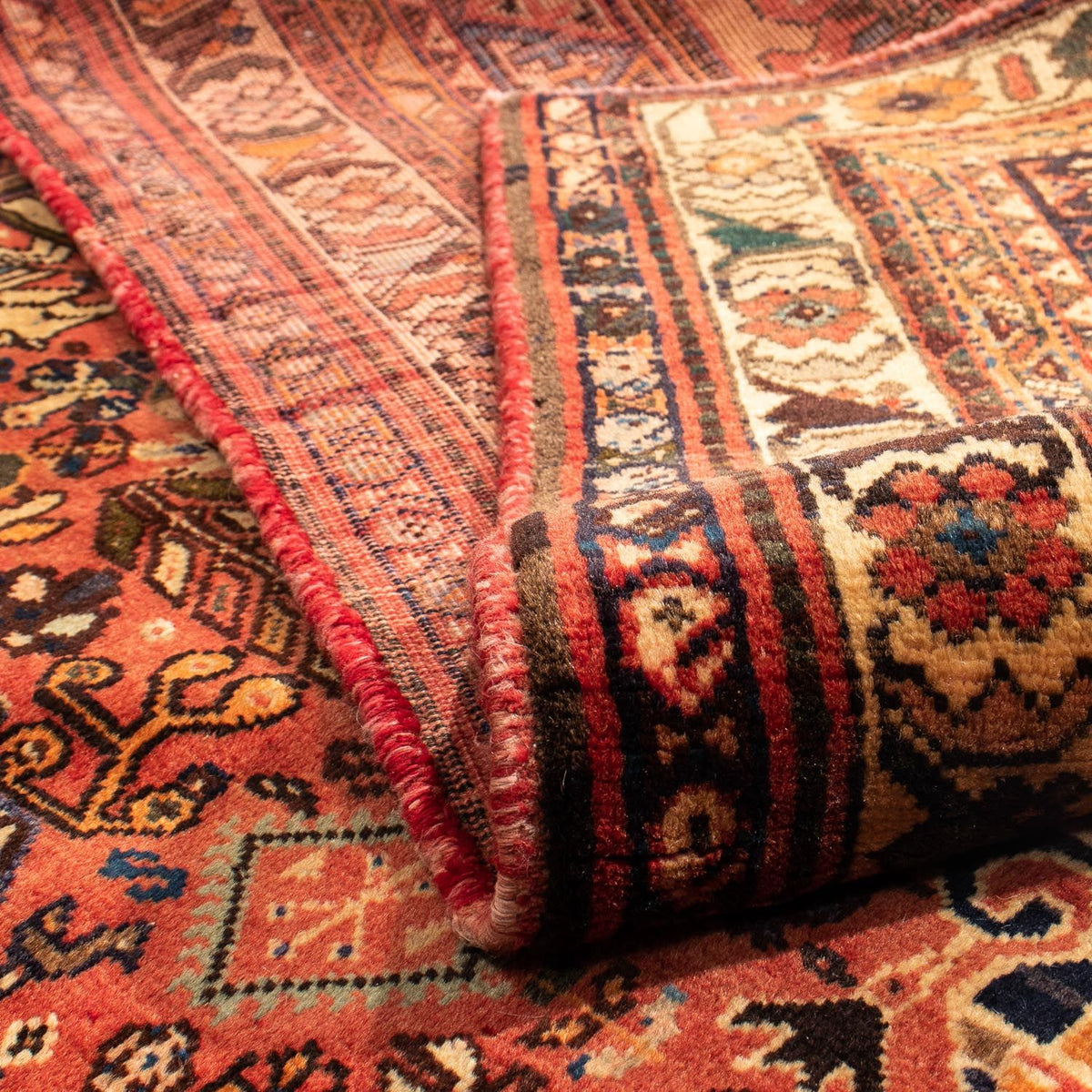 Perzisch Tapijt - Nomadisch - 268 x 205 cm - donkerrood