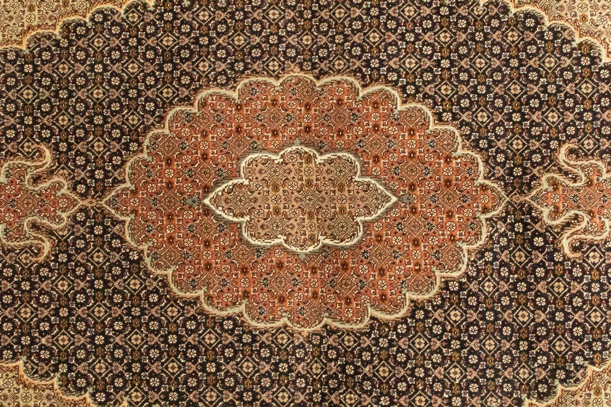 Perzisch tapijt - Tabriz - 157 x 103 cm - zwart