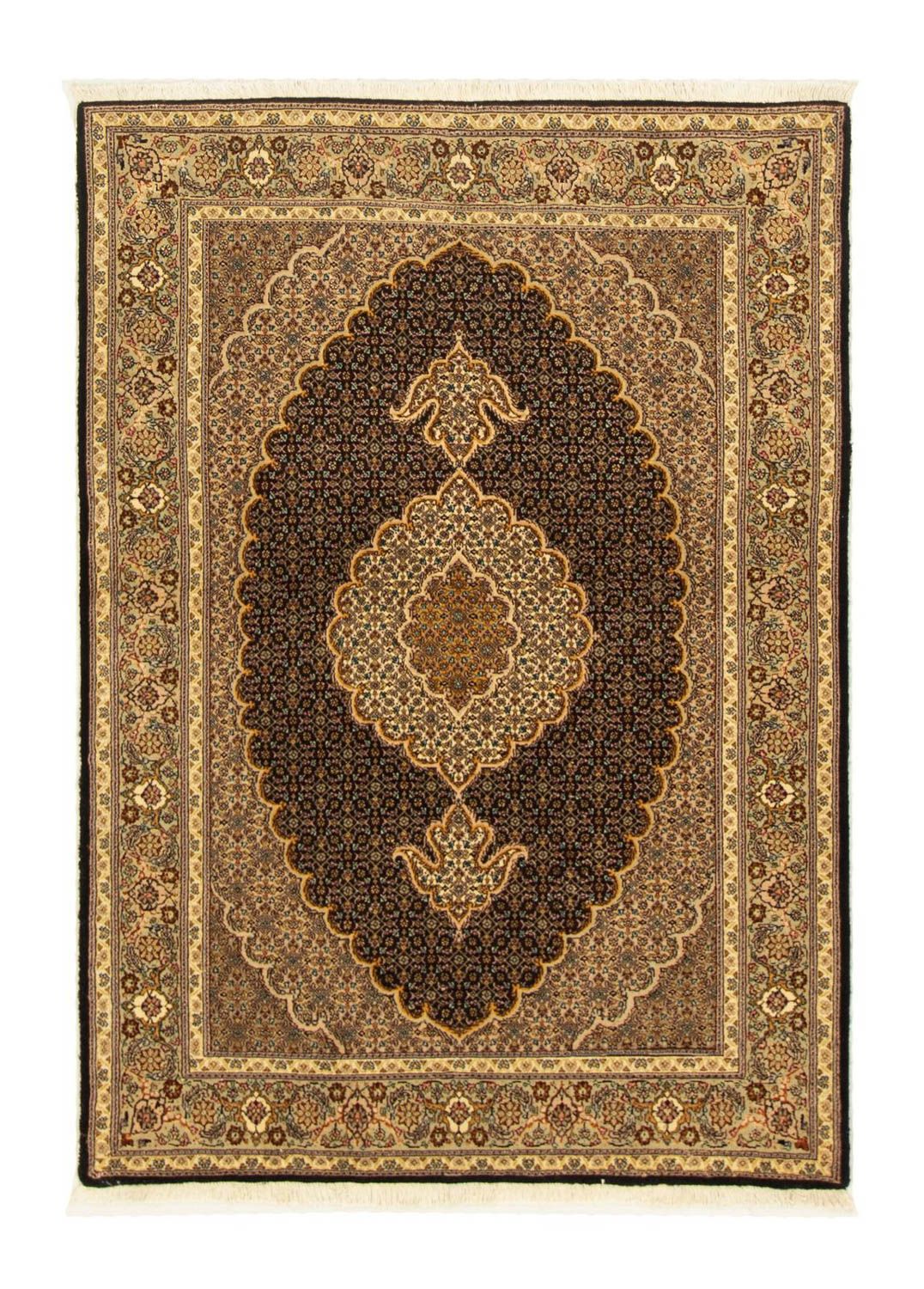 Perzisch tapijt - Tabriz - Royal - 146 x 106 cm - donkerblauw