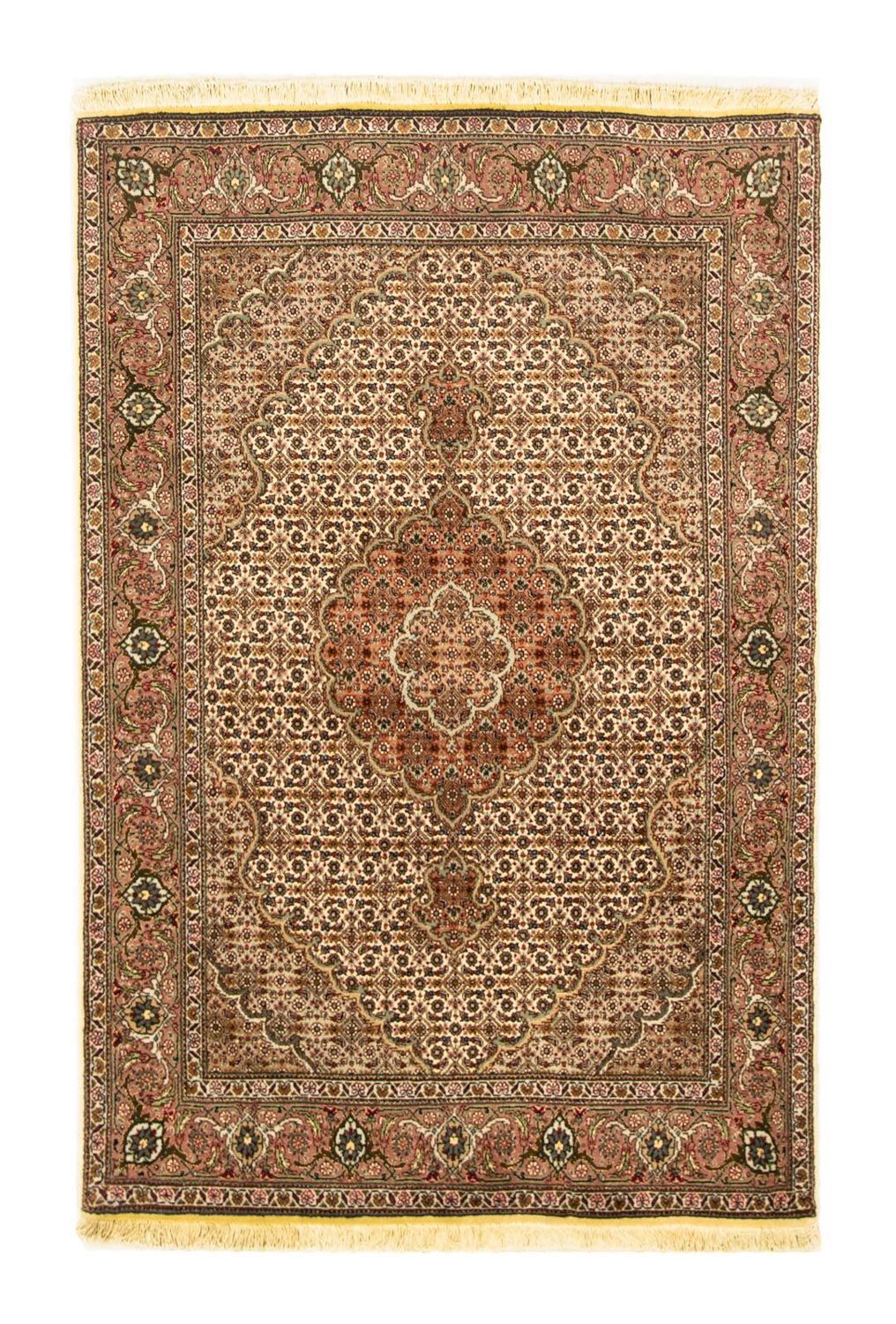 Perzisch tapijt - Tabriz - Royal - 149 x 101 cm - beige