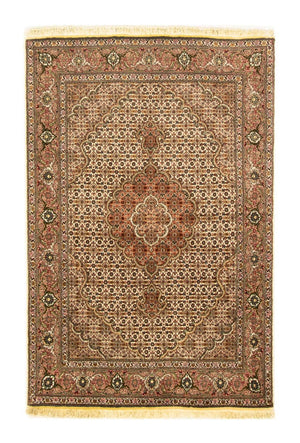 Perzisch tapijt - Tabriz - Royal - 149 x 101 cm - beige