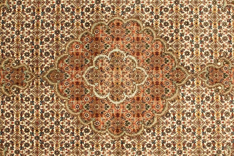 Perzisch tapijt - Tabriz - Royal - 149 x 101 cm - beige