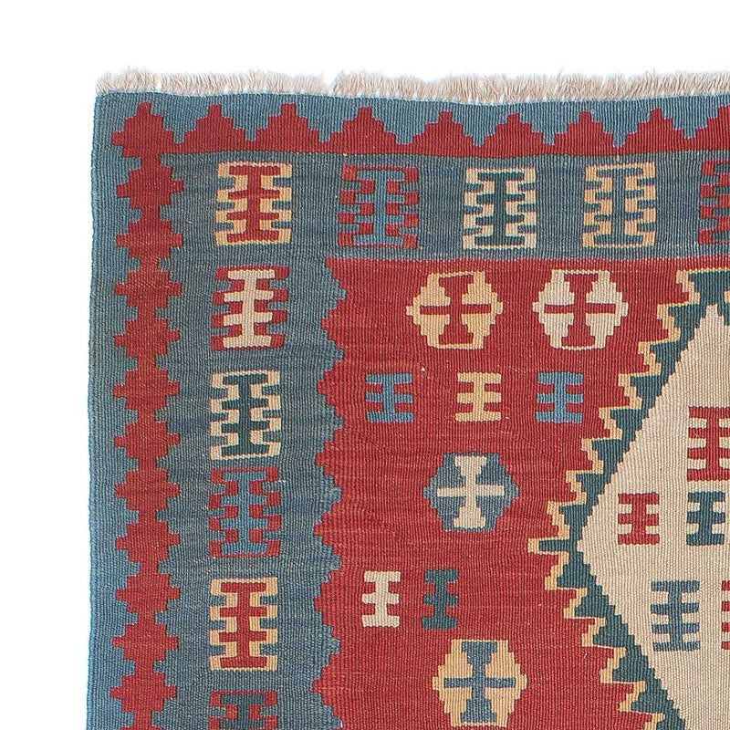 Kelim tapijt - Oosters - 168 x 113 cm - donkerrood